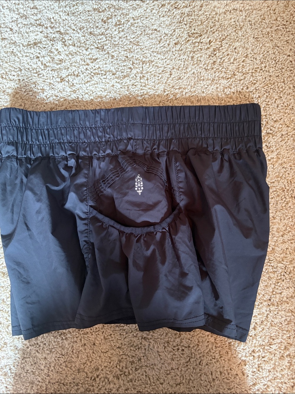 FP Movement by Free People Black Athletic Skort with Elastic Waist - Picture 3 of 3